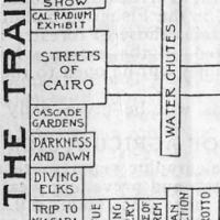 Map of Trail in Portland close up Trixie was sharing Space with diving elks